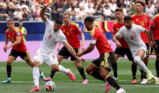 La selección de Irán le raspó un punto a Bélgica en la segunda fecha del Grupo G y dejaron la clasificación para la ultima fecha.