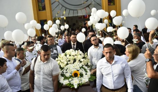 Sentida despedida dio Cúcuta al periodista Cristian Hernando Herrera/Foto Cortesía