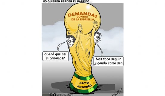 No quieren perder el partido...