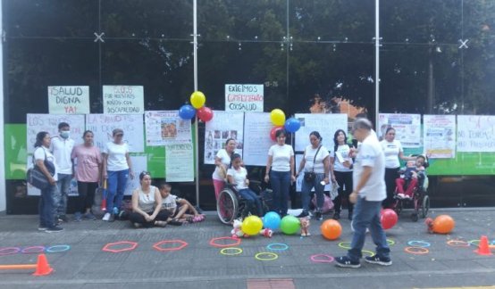 PROTESTA EN COOSALUD 