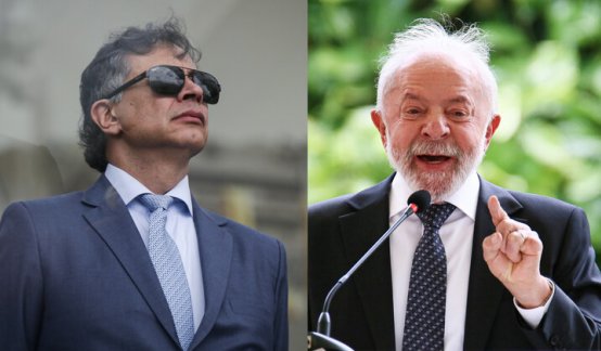 Petro le confirma a Lula que dejará la Presidencia el 6 de agosto