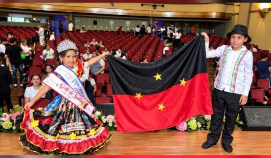 Bianca, la pequeña cucuteña que conquistó la corona nacional del folclor.