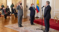 Felipe Buitrago se posesionó como ministro de Cultura / Foto: Colprensa