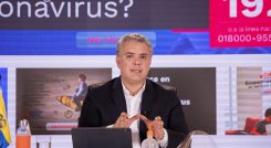 El presidente Iván Duque dijo que el proceso de vacunación debe ser un propósito de todo el país./Foto Archivo Colprensa
