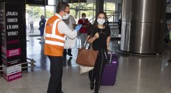 Entre el 1 y el 11 de enero se ha reactivado el 64 % del tránsito de pasajeros / Foto Archivo La Opinión