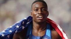Grant Holloway atleta estadounidense.