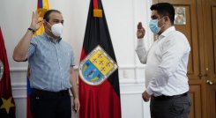 Andrés Llanos Cardona asume como nuevo secretario de Víctimas de Norte. /Foto Cortesía para La Opinión