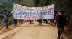 Protesta-Hacarí