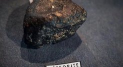 El meteorito fue hallado en Sahara. / Foto: AFP