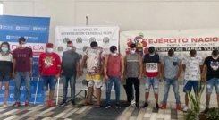 Diez personas fueron capturadas en el casco urbano de El Zulia.