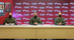 El ministro de Defensa, Vladimir Padrino, ofreció un balance de la situación que se presenta en Apure desde el 21 de marzo. / Foto: AFP