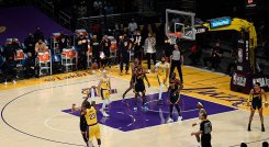 LA Lakers se metieron a los play-offs de la NBA. 