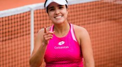 La cucuteña María Camila Osorio jugará su primer Grand Slam como profesional. 