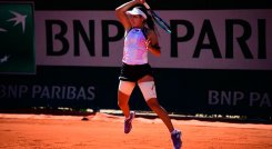 La cucuteña María Camila Osorio terminó su participación en Roland Garros. 