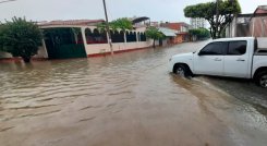 Las inundaciones en temporadas de lluvia son un problema que han sufrido los habitantes desde la existencia de este barrio.