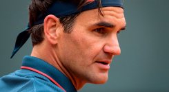 Roger Federar se prepara para el Roland Garros. 
