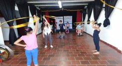 Durante 4 años, se han impartido conocimientos para expandir el amor por el circo en Cúcuta. / Foto Cortesía