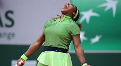 Serena Williams, tenista estadounidense, favorita para ganar el Roland Garros
