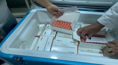  Los ocañeros mayores de 50 años podrán vacunarse contra la COVID-19 en el Coliseo Argelino Durán Quintero. /Foto: Cortesía