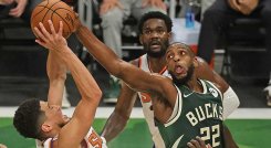 Los Bucks y los Suns librarán otra dura batalla en el cuarto juego.