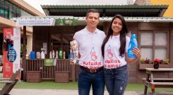 John Berrío, emprendedor y director de la Fundación Botellas de amor. Foto: Cortesía