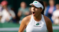 María Camila Osorio alcanzó la tercera ronda de Wimbledon 2021. 
