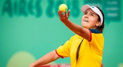 María Camila Osorio ganó medalla de bronce en sencillos de los Juegos Olímpicos de la Juventud. 