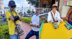 José Arias Durán es un ejemplo digno de imitar que no se arruga ante las adversidades. Escribe canciones a pesar de no contar con manos. / Foto: Javier Sarabia