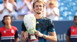 Alexander Zverev, campeón del master 1000 de Cincinnati. 
