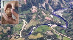 El Ejército revisan las coordenadas para el inicio de los ensayos desde el Batallón de Infantería Número 15 Santander pasando por la ribera del río Algodonal y llegando hasta la zona del Catatumbo. / Fotos: Cortesía