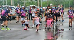 Corredores de Cúcuta vivieron una jornada de inclusión. 