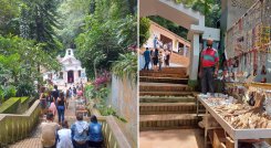  En Ocaña se revive la idea de construir el teleférico hacia el santuario del Agua de la Virgen donde se venera la imagen de la Virgen de las Gracias de la Torcoroma, patrona de los ocañeros. / Foto: Cortesía