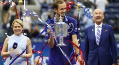 Medvedev ganó la final del Abierto de Estados Unidos.
