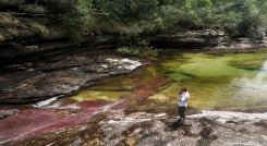 Caño cristales es muy turístico