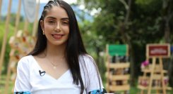 Leidy Pérez también será la representante de todas las mujeres jóvenes beneficiarias de restitución de tierras. / Foto: Cortesía