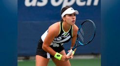 María Camila Osorio Serrano en el Abierto de Estados Unidos 2021. 