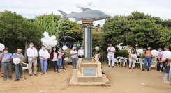 Monumento al silencio: Un pez simboliza al testigo mudo de las desapariciones forzadas de la zona del Catatumbo