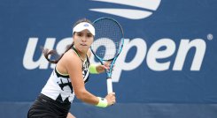 María Camila Osorio, según le afirmó en rueda de prensa a la Federación Colombiana de Tenis (Fedecoltenis), regresará a la canchas a finales de septiembre en el WTA 500 de Chicago. Foto: Cortesía
