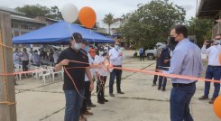 El campo de entrenamiento de trabajo seguro en alturas es el primero en la provincia de Ocaña. / Foto: Cortesía