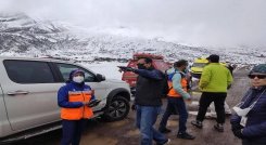 Alud en volcán nevado de Ecuador deja al menos cuatro muertos./Foto: Internet