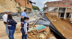 Los afectados reclaman celeridad en los estudios para la construcción de un muro de contención. Foto: Cortesía / La Opinión