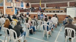 Jornada de socialización sobre las curules de paz en Convención.