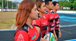Selección Norte de rugby playa 2021.