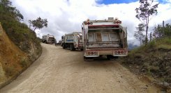 Campesinos aseguran que, protestarán lo que sea necesario hasta que les cumplan. /Foto: Cortesía