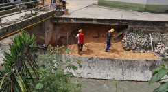 Un plan encaminado a recuperar aquellas zonas afectadas por la ola invernal adelanta la administración local. Interviene los puntos críticos en los distintos sectores. Foto: Cortesía / La Opinión 