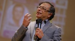 Gustavo Petro, precandidato presidencial del Pacto Histórico./Foto archivo Colprensa