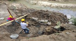 En Ocaña se adelantan obras para mitigar efectos de la ola invernal. La oficina de Gestión del Riesgo y Atención de Desastres entrega recomendaciones. / Foto: Cortesía / La Opinión 