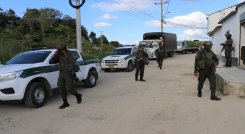 En aras de garantizar seguridad las autoridades de Ocaña se toman por sorpresa algunos sectores donde la comunidad hace denuncias. Foto: Cortesía / La Opinión 