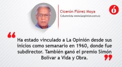 Cicerón Flórez.