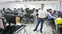 Andrés Gutiérrez, CEO de Wiedii. Foto: @juanpcohen